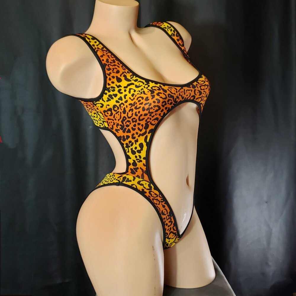 Sexy Tank One Piece Brazilian Scrunch Butt Monokini - Picture 3 of 4